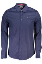 TOMMY HILFIGER MEN'S LONG SLEEVE SHIRT BLUE
