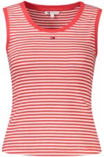 TOMMY HILFIGER WOMEN'S RED TANK TOP