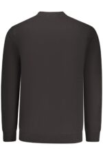 TOMMY HILFIGER MEN'S BLACK ZIP-UP SWEATSHIRT - Image 2
