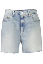 TOMMY HILFIGER JEANS SHORT WOMEN BLUE