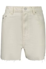 TOMMY HILFIGER JEANS SHORT WOMEN'S WHITE