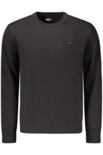 TOMMY HILFIGER MEN'S BLACK SWEATER