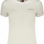 TOMMY HILFIGER WOMEN'S SHORT-SLEEVE T-SHIRT WHITE