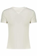 TOMMY HILFIGER WOMEN'S SHORT-SLEEVE T-SHIRT WHITE - Image 2