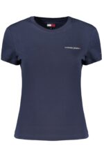 TOMMY HILFIGER WOMEN'S SHORT-SLEEVE T-SHIRT, BLUE