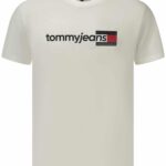 TOMMY HILFIGER MEN'S SHORT-SLEEVE T-SHIRT WHITE