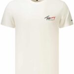 TOMMY HILFIGER MEN'S SHORT-SLEEVE T-SHIRT WHITE