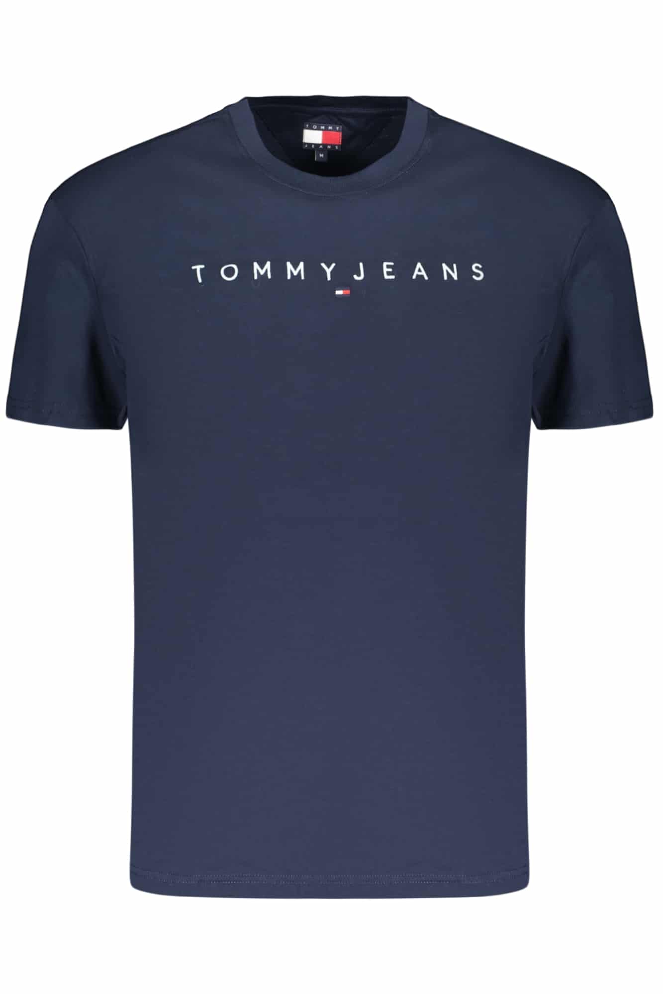 tommyhilfigert-shirtmanichecorteuomoblu_1 TOMMY HILFIGER MEN'S SHORT-SLEEVE T-SHIRT BLUE - Image 1