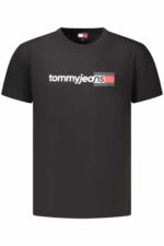 TOMMY HILFIGER MEN'S SHORT-SLEEVE T-SHIRT BLACK