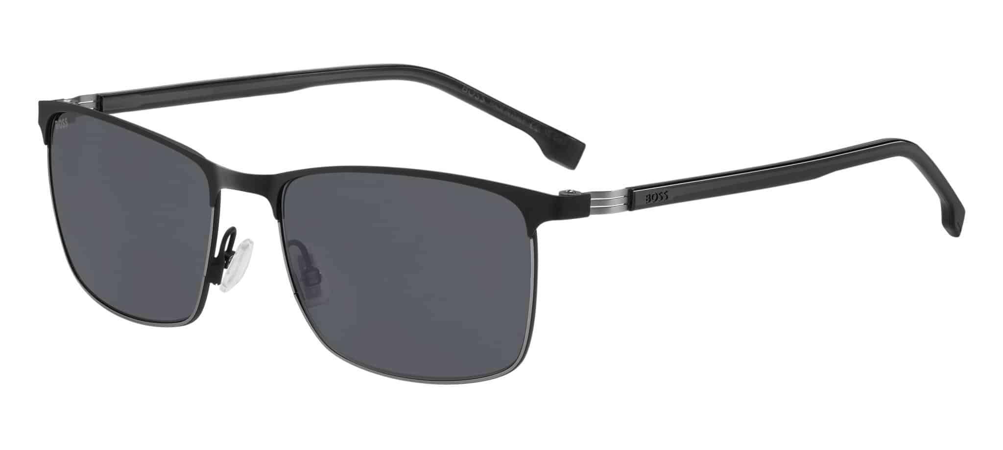 BOSS-1635-S-TI7 SUNGLASSES HUGO BOSS BLACK MAN BOSS1635STI7 (Lens/Bridge/Temple) 57/17/150 mm) - Image 1