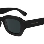 SUNGLASSES LONGCHAMP WOMEN LO749S-001 (Lens/Bridge/Temple) 50/21/140 mm)