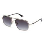 SUNGLASSES POLICE MAN SPLL86-58302Y (Lens/Bridge/Temple) 58/16/145 mm)