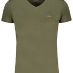 ERONAUTICA MILITARE GREEN MEN'S SHORT SLEEVED T-SHIRT