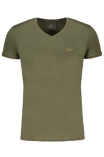 ERONAUTICA MILITARE GREEN MEN'S SHORT SLEEVED T-SHIRT