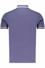 Kisses & Hugs Men's Blue Short-Sleeved Polo Shirt - Image 2