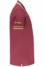 Kisses & Hugs Men's Red Short-Sleeved Polo Shirt - Image 3