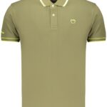 Kisses & Hugs Men's Green Short-Sleeved Polo Shirt