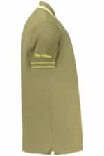 Kisses & Hugs Men's Green Short-Sleeved Polo Shirt - Image 3