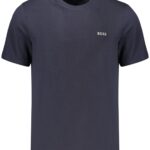 BOSS MEN'S SHORT-SLEEVED T-SHIRT, BLUE