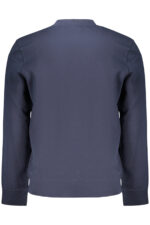 CALVIN KLEIN MEN'S BLUE ZIP-UP SWEATSHIRT - Image 2