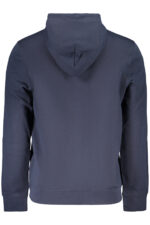 CALVIN KLEIN MEN'S BLUE ZIP-UP SWEATSHIRT - Image 2
