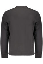 CALVIN KLEIN MEN'S BLACK ZIP-UP SWEATSHIRT - Image 2
