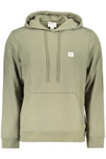 CALVIN KLEIN MEN'S ZIP-UP SWEATSHIRT, GREEN