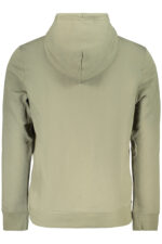 CALVIN KLEIN MEN'S ZIP-UP SWEATSHIRT, GREEN - Image 2