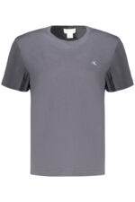CALVIN KLEIN WOMEN'S SHORT-SLEEVE T-SHIRT GREY
