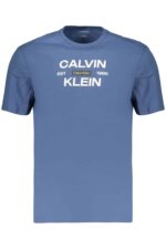 CALVIN KLEIN MEN'S SHORT-SLEEVE T-SHIRT BLUE