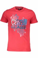 CAVALLI CLASS T-SHIRT SHORT SLEEVE MAN RED