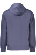 CONVERSE MEN'S BLUE ZIP-UP SWEATSHIRT - Image 2