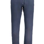 GIAN MARCO VENTURI MEN'S BLUE PANTS