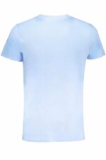GIAN MARCO VENTURI MEN'S SHORT SLEEVED T-SHIRT BLUE - Image 2
