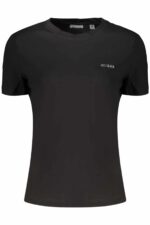 GUESS JEANS WOMEN'S SHORT-SLEEVED T-SHIRT BLACK