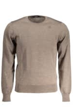K-WAY BROWN MEN'S SWEATER