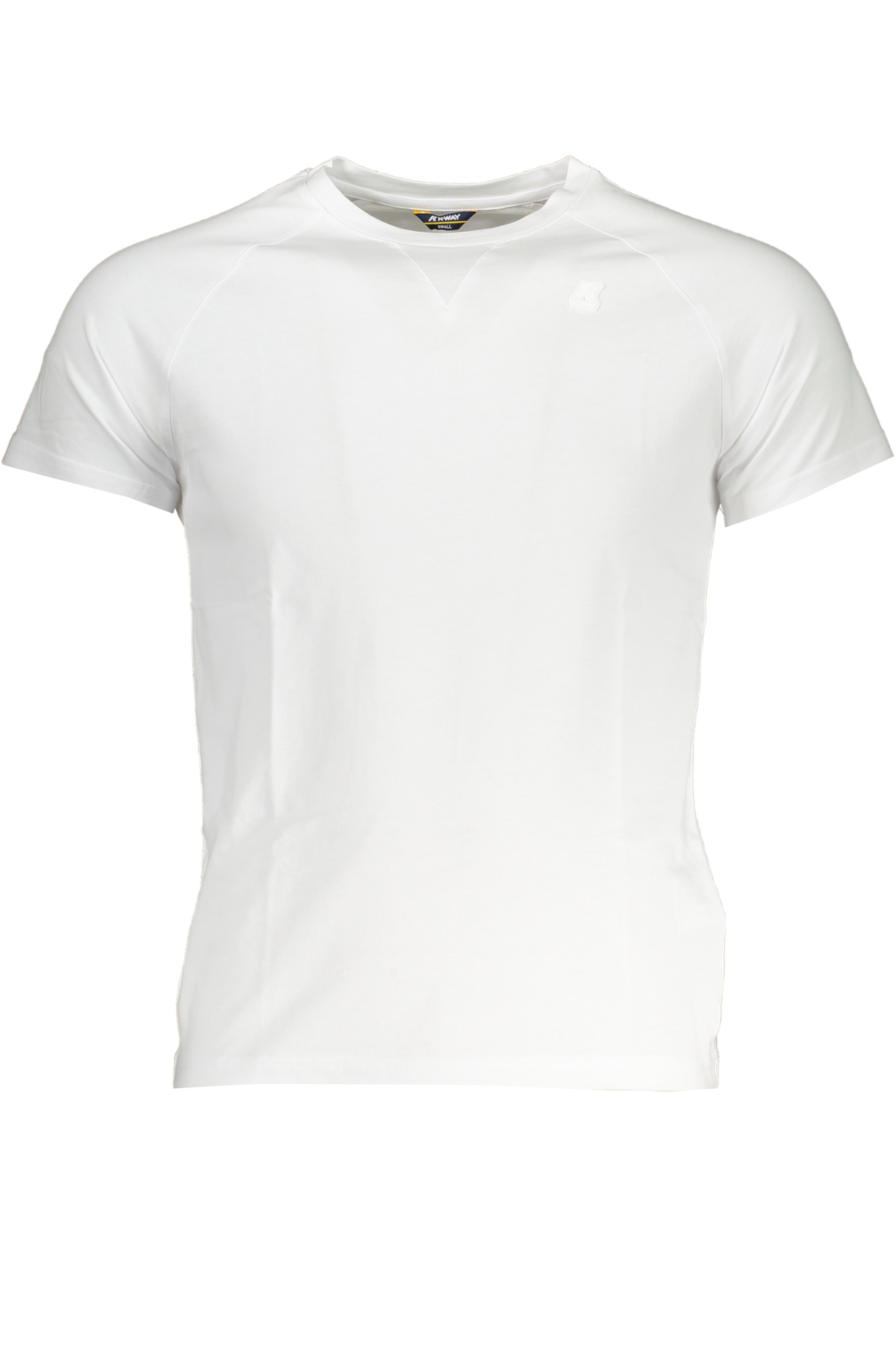 k-wayt-shirtmanichecorteuomobianco_1 K-WAY WHITE MEN'S SHORT SLEEVE T-SHIRT - Image 1