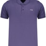 LOTTO MEN'S SHORT-SLEEVED POLO SHIRT BLUE