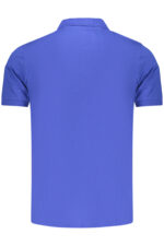 LOTTO MEN'S SHORT-SLEEVED POLO SHIRT BLUE - Image 2