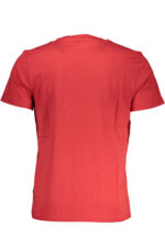 NAPAPIJRI MEN'S SHORT SLEEVE T-SHIRT RED - Image 2