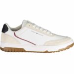 TOMMY HILFIGER MEN'S WHITE SPORTS SHOES