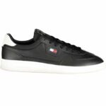 TOMMY HILFIGER MEN'S BLACK SPORTS SHOES