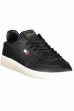 TOMMY HILFIGER MEN'S BLACK SPORTS SHOES - Image 2