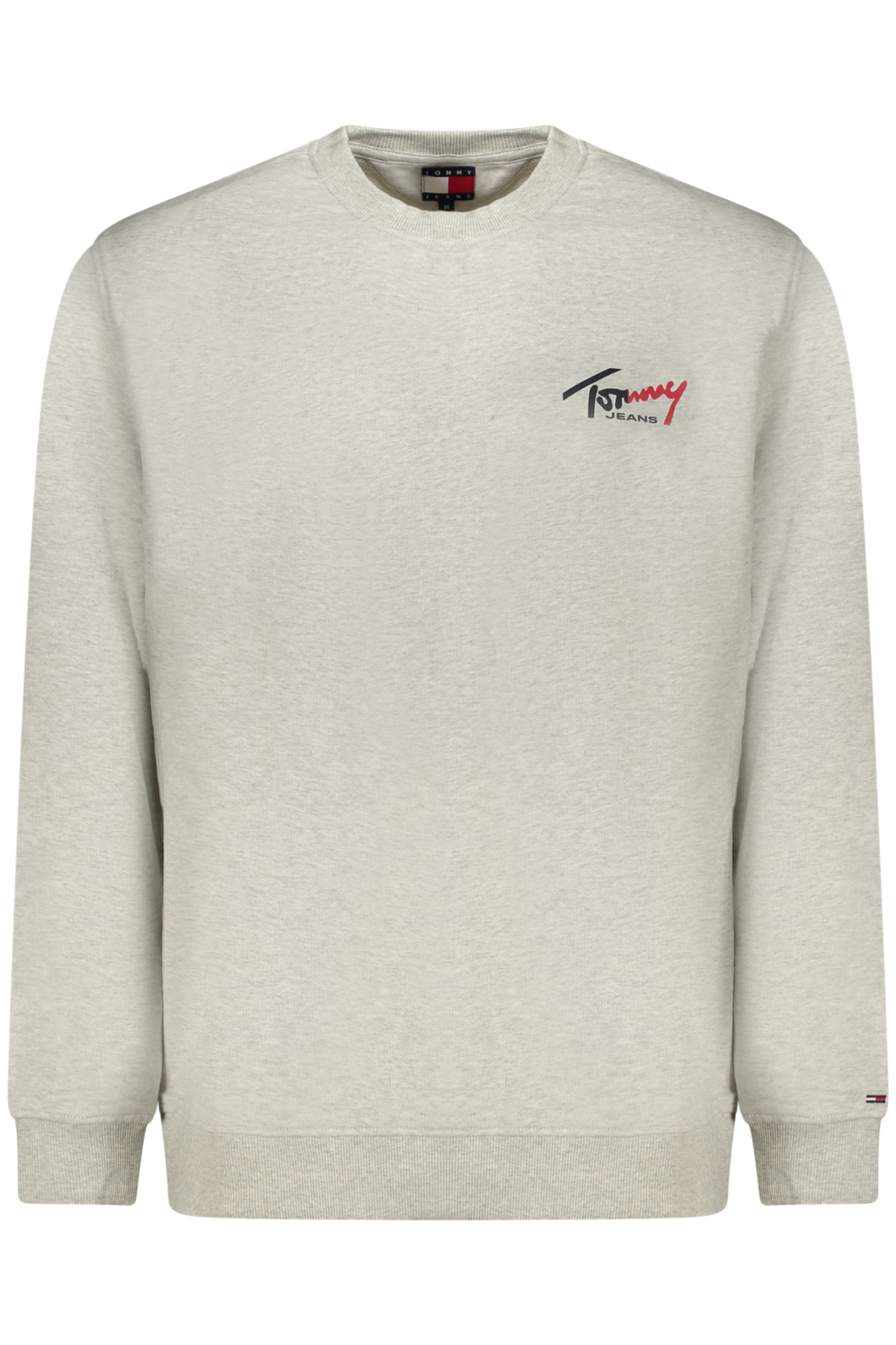 TOMMY HILFIGER MEN'S GRAY ZIP-UP SWEATSHIRT