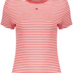 TOMMY HILFIGER WOMEN'S SHORT-SLEEVE T-SHIRT, RED