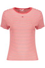 TOMMY HILFIGER WOMEN'S SHORT-SLEEVE T-SHIRT, RED