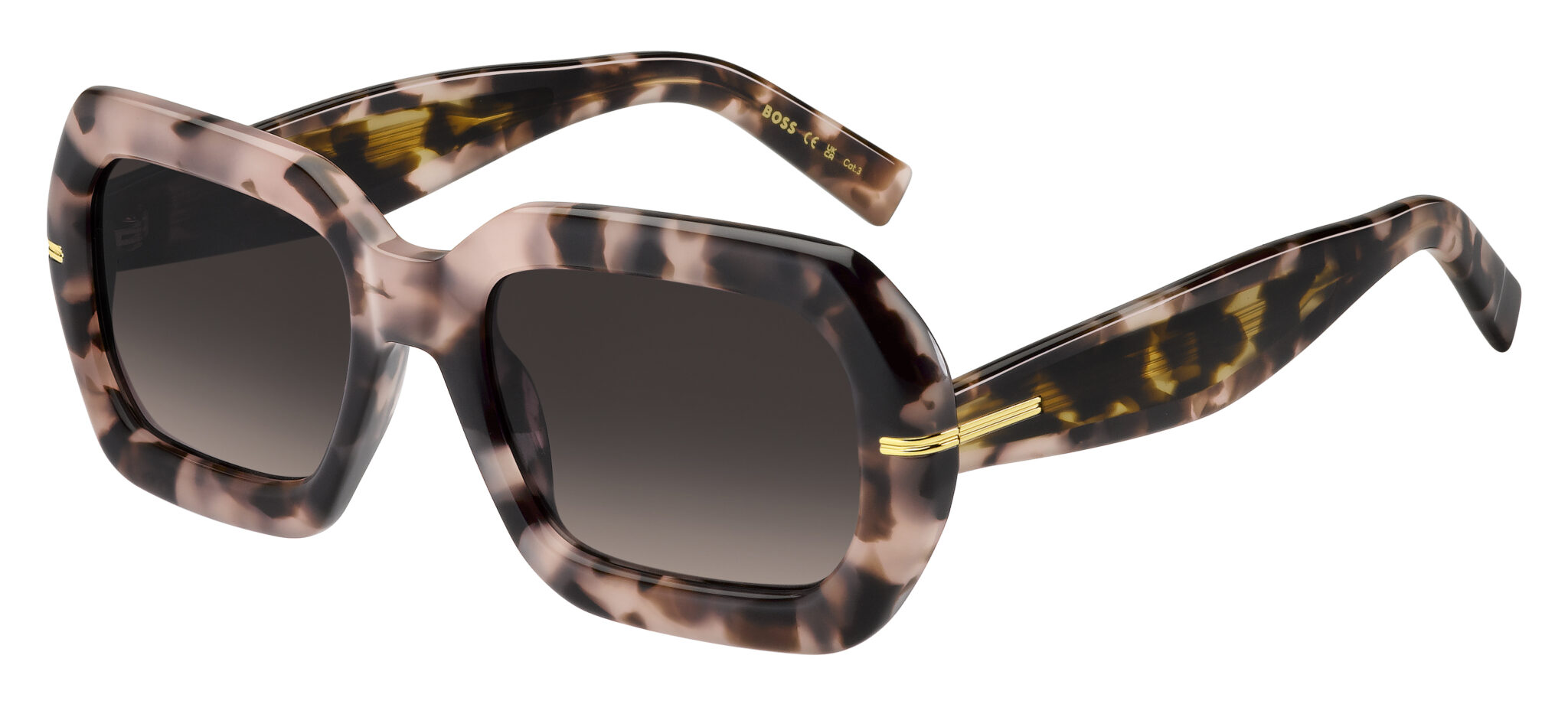 BOSS-1732-G-S-HT8 SUNGLASSES BOSS WOMEN BOSS1732GSHT8 (Lens/Bridge/Temple) 54/20/145 mm) - Image 1