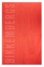BIKKEMBERGS WOMEN'S RED BEACH TOWEL
