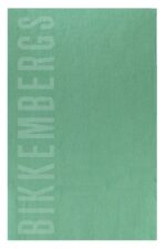 BIKKEMBERGS GREEN BEACH TOWEL FOR WOMEN