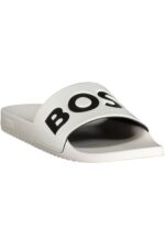 BOSS FOOTWEAR MEN'S WHITE SLIPPER - Image 2